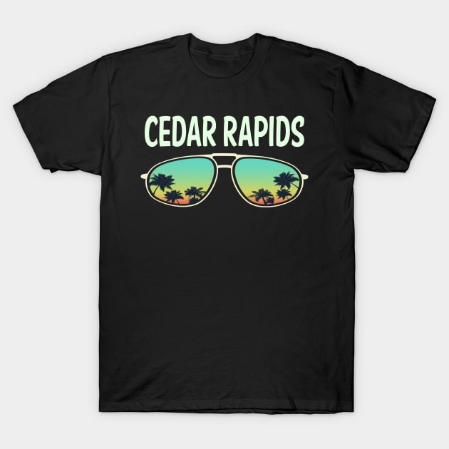 Nature Glasses Cedar Rapids T-Shirt by rosenbaumquinton52